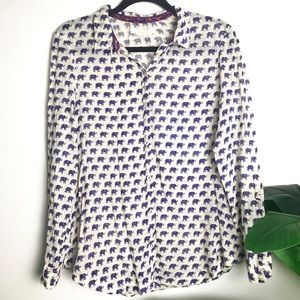 Anthro Hei Hei Elephant Shirt